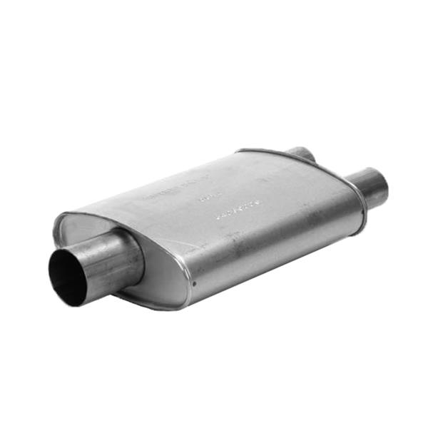 Cherry Bomb Turbo 3" In 2.5" Dual Out Aluminized Oval Muffler